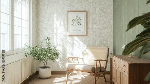 Serene Interior: A sun-dren...