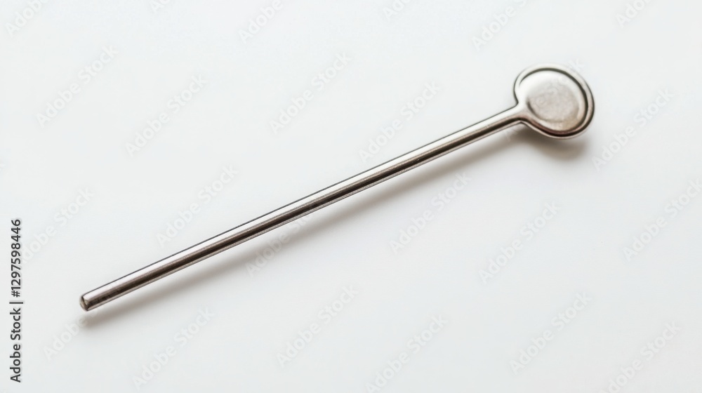 Reflector hammer for sensory processing test on white background Reflector hammer for sensory processing test on white background