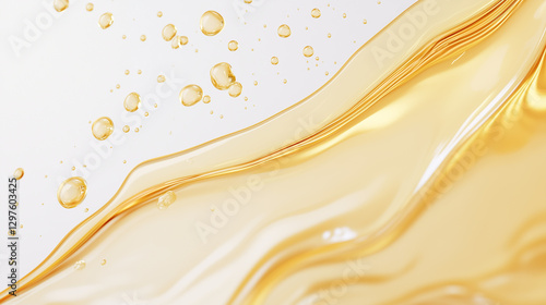 Fluid Gold: Abstract compos...