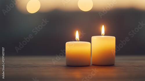 Burning Bright: Two glowing...