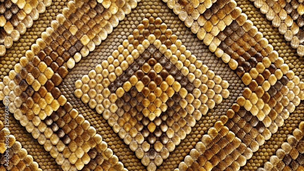 High-resolution image of a seamless pattern featuring intricate scales on the surface of the snake's skin, created using digital art and design techniques , Texture, Digital Art High-resolution image of a seamless pattern featuring intricate scales on the surface of the snake's skin, created using digital art and design techniques , Texture, Digital Art