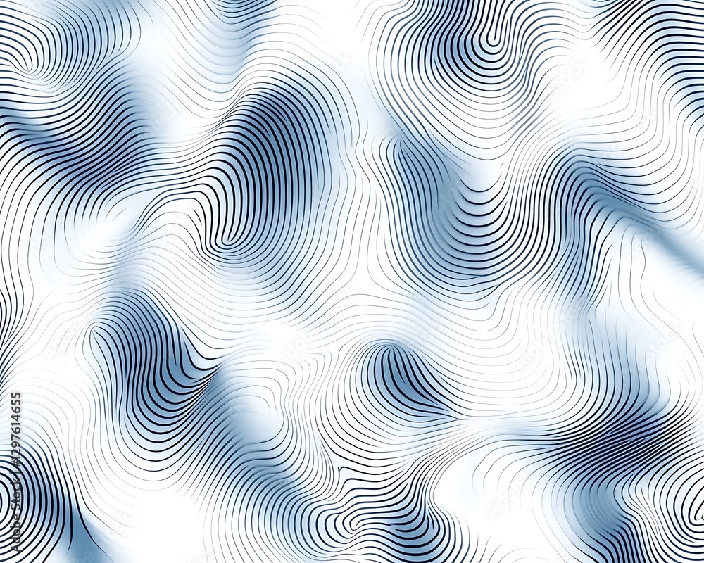 Abstract Blue Wave Pattern Design Abstract Blue Wave Pattern Design