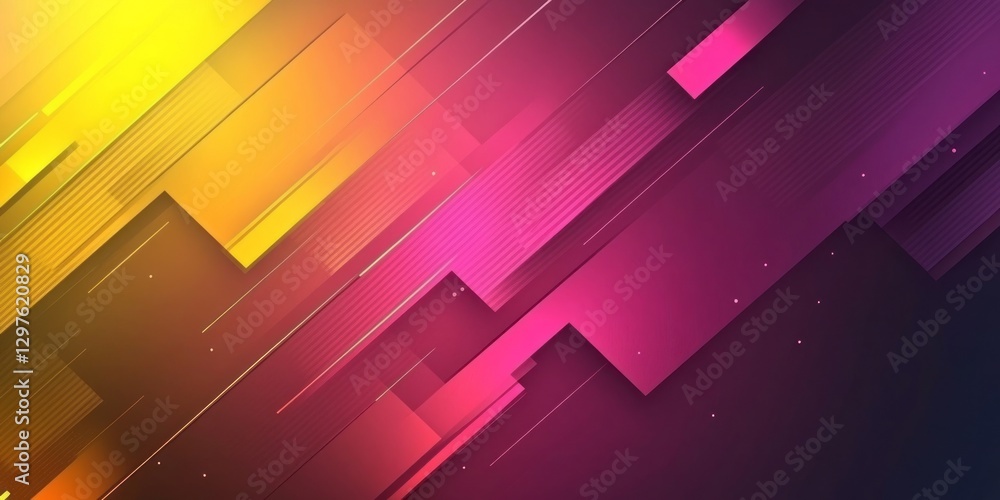 Gradient colors with abstract geometric lines are featured in image Gradient colors with abstract geometric lines are featured in image