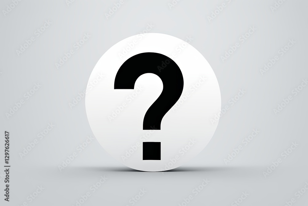 arafed white egg with a black question mark on it arafed white egg with a black question mark on it
