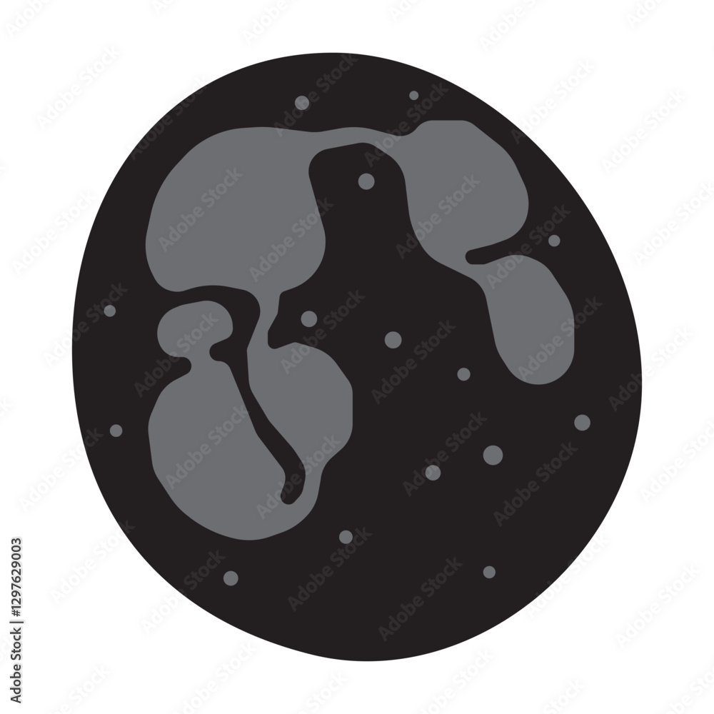 neutrophil hypersegmented glyph icon neutrophil hypersegmented glyph icon