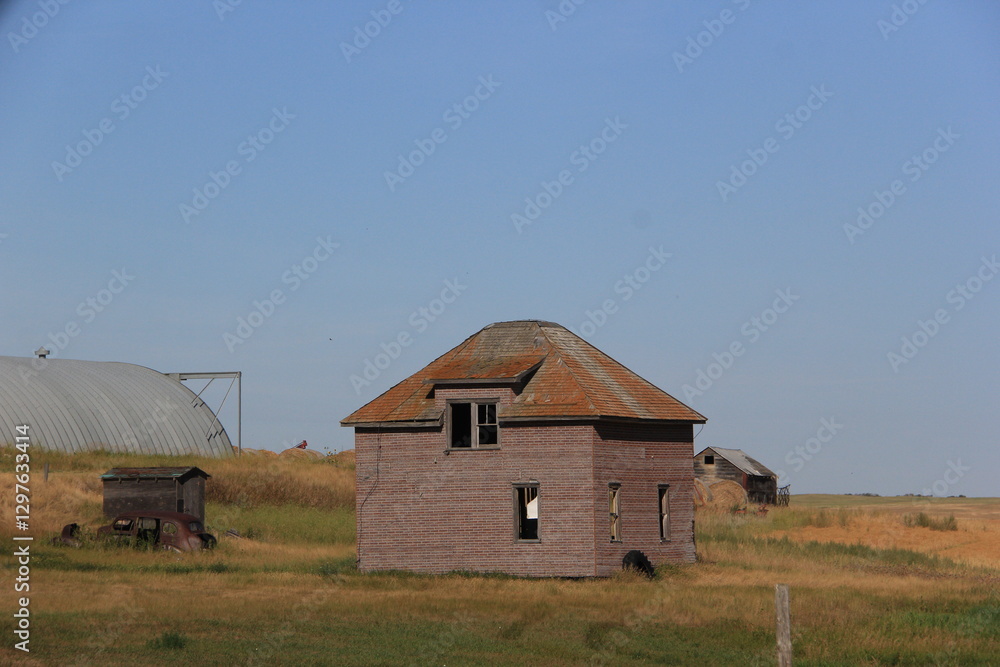 Grasslands Rockcreek Saskatchewan Scenery Grasslands Rockcreek Saskatchewan Scenery