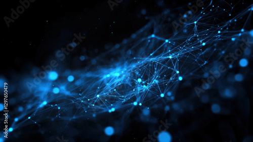 Flowing electronic and database lighting