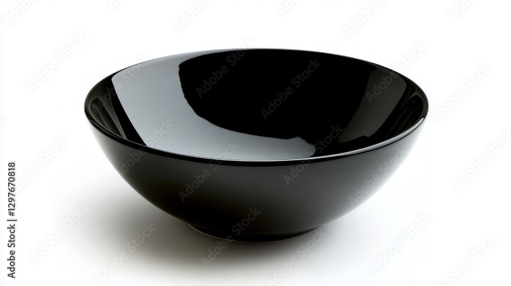 28.A modern black bowl with clean lines and a subtle sheen, photographed on a white backdrop, natural light enhancing its texture and depth. 28.A modern black bowl with clean lines and a subtle sheen, photographed on a white backdrop, natural light enhancing its texture and depth.
