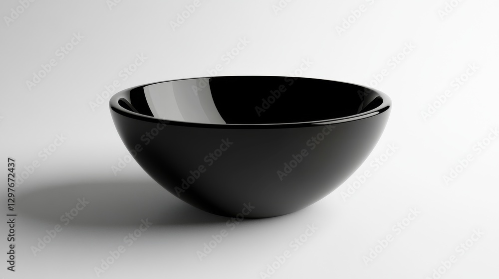 30.A stylish black bowl, slightly angled, resting on a white background with soft, diffused lighting to create a balanced and professional look. 30.A stylish black bowl, slightly angled, resting on a white background with soft, diffused lighting to create a balanced and professional look.