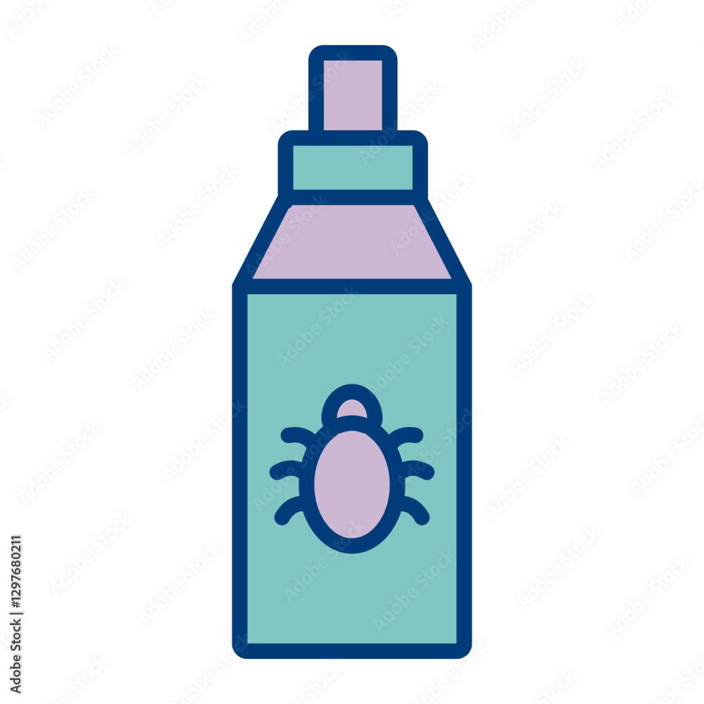 Bug Repellent Vector Icon Design Bug Repellent Vector Icon Design