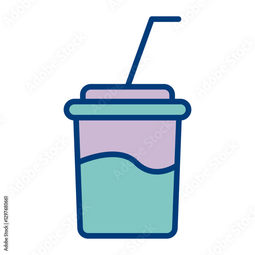 Soft Drink Vector Icon Design