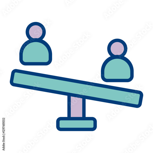 Balance Vector Icon Design