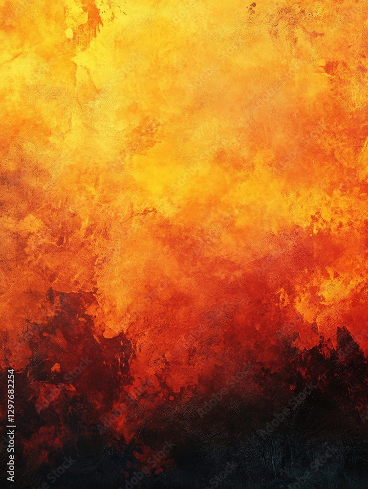 Abstract fiery background with vibrant orange and red hues creating a dynamic and textured canvas for artistic design Abstract fiery background with vibrant orange and red hues creating a dynamic and textured canvas for artistic design