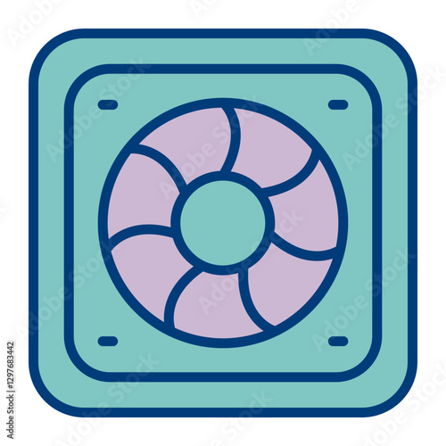 Cooler Vector Icon Design