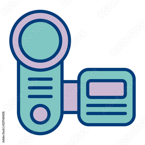 Cam Recorder Vector Icon Design