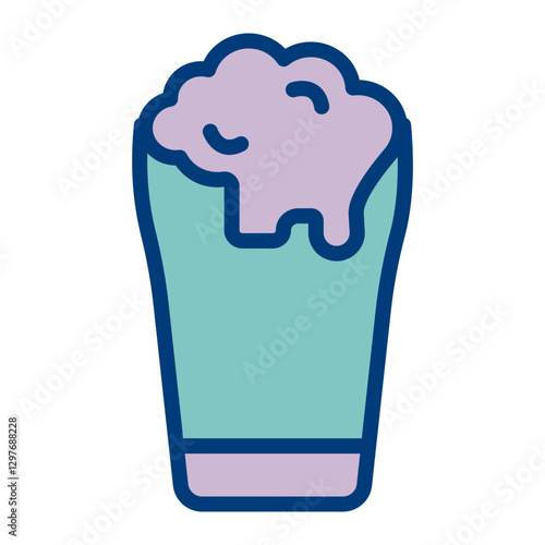 Cold Drink Vector Icon Design