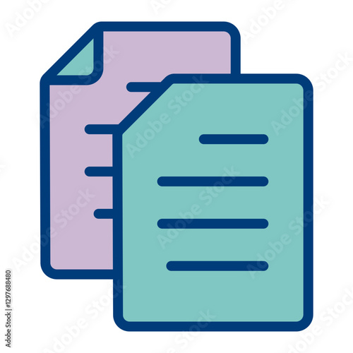 File Copy Vector Icon Design