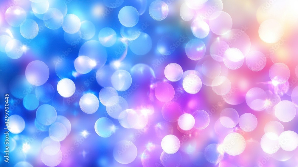 Obraz premium Gentle Shimmering Light Effects in Nature Background