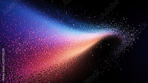 Particle vortices diverging towards the periphery