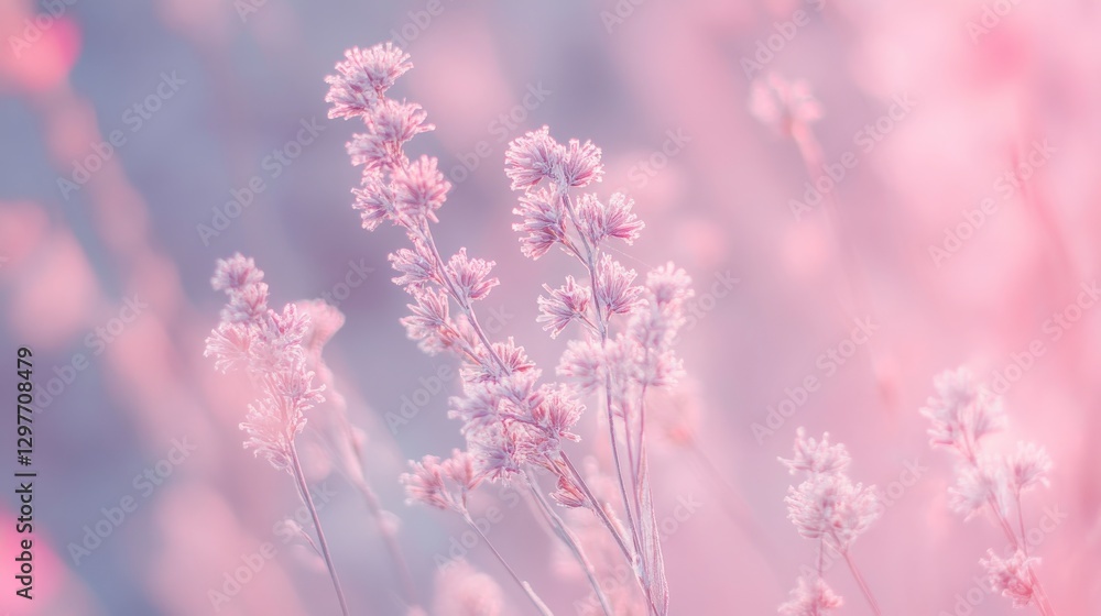 Naklejka premium Soft Hues in Blurred Organic Backgrounds