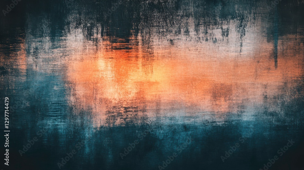 Vibrant Sunset with Dramatic Layered Effects Vibrant Sunset with Dramatic Layered Effects