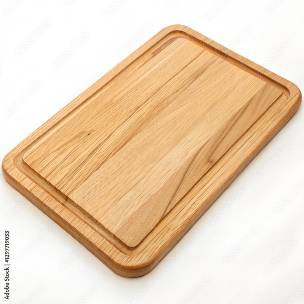High-quality wooden cutting board, ready for kitchen use. High-quality wooden cutting board, ready for kitchen use.