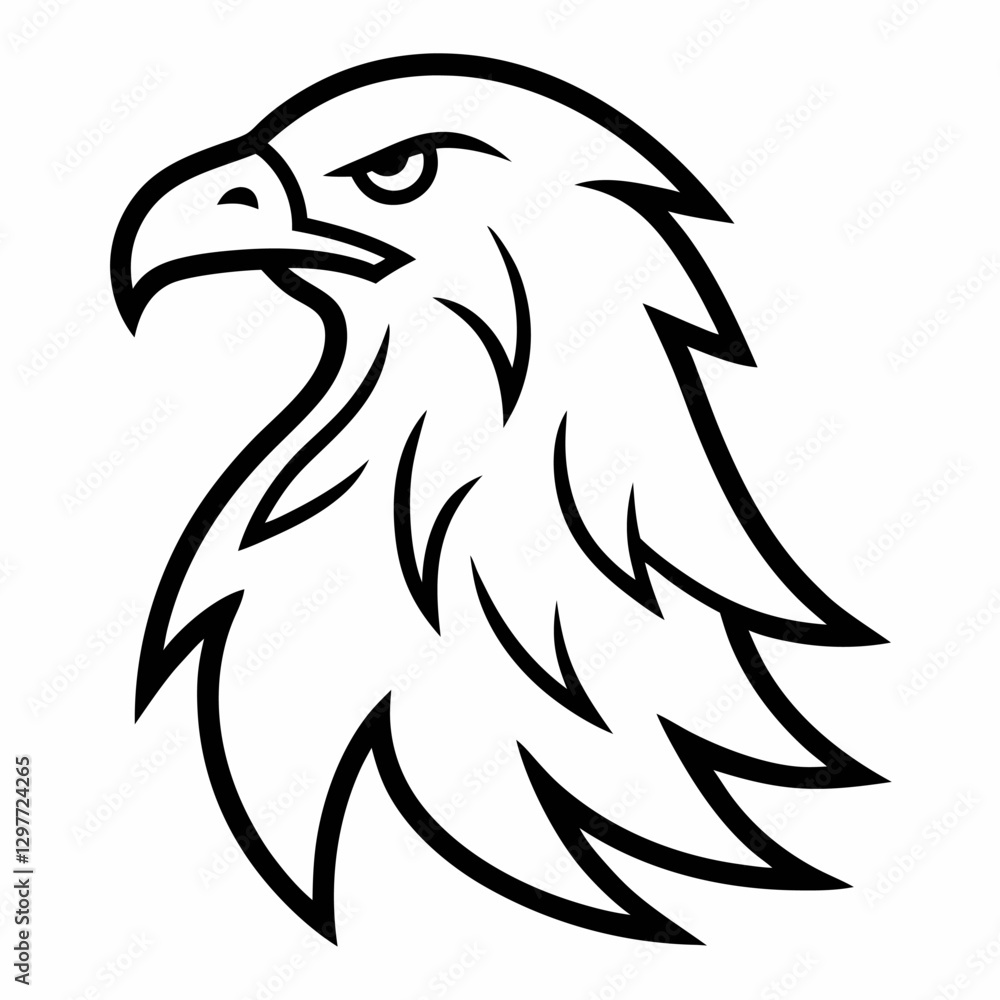 Obraz premium eagle vector illustration