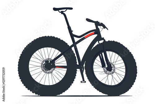Fat Bike clip art preview