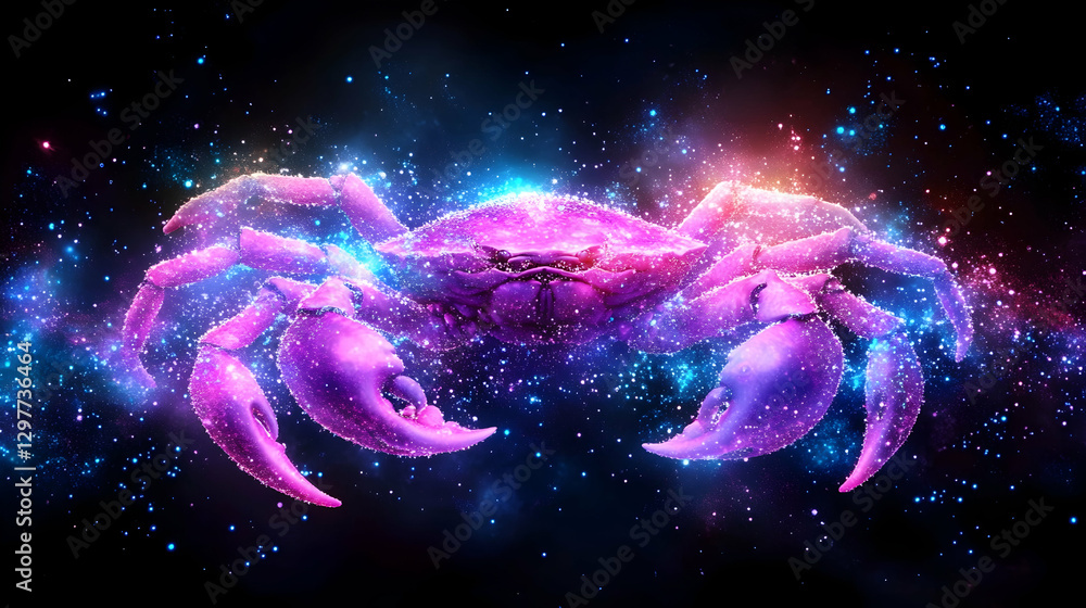 Cosmic Crab Nebula Background Cosmic Crab Nebula Background