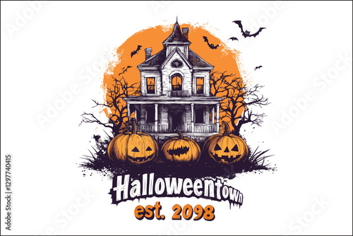 Spooktacular Vibes Halloween Tee – Cute & Creepy in Style!