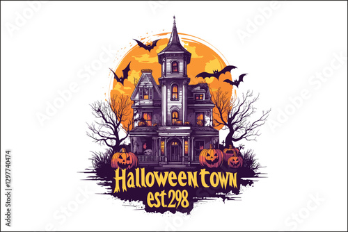 Spooktacular Vibes Halloween Tee – Cute & Creepy in Style! photo