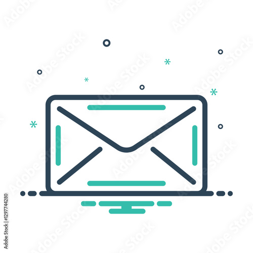 Mix icon for mail