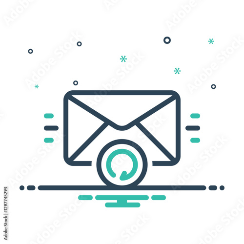 Mix icon for correspondence