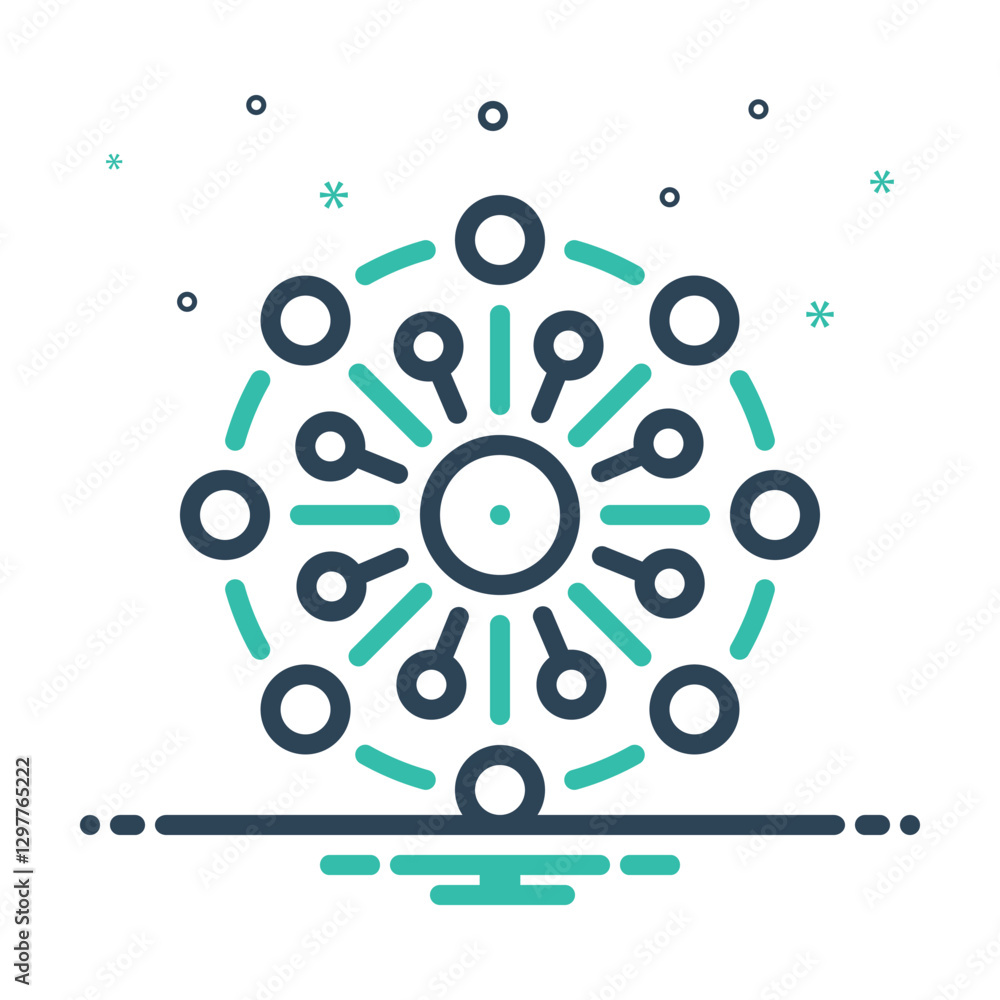 Mix icon for interconnect Mix icon for interconnect