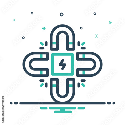 Mix icon for unite