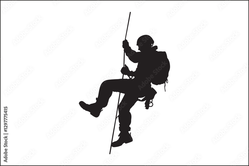 Mountain Descent: Rappelling Through the Adventure Mountain Descent: Rappelling Through the Adventure