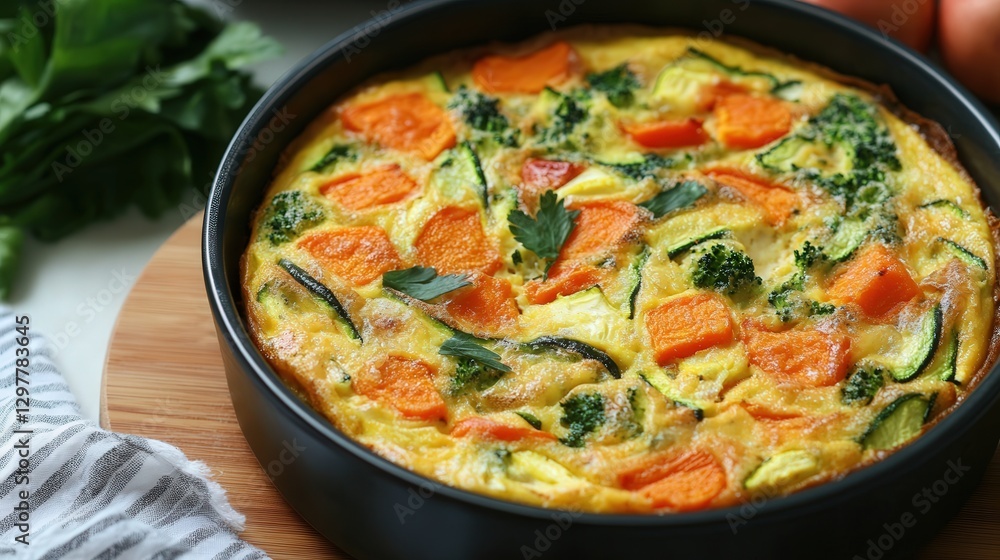 baked zucchini and sweet potato frittata for a fiber-packed meal baked zucchini and sweet potato frittata for a fiber-packed meal