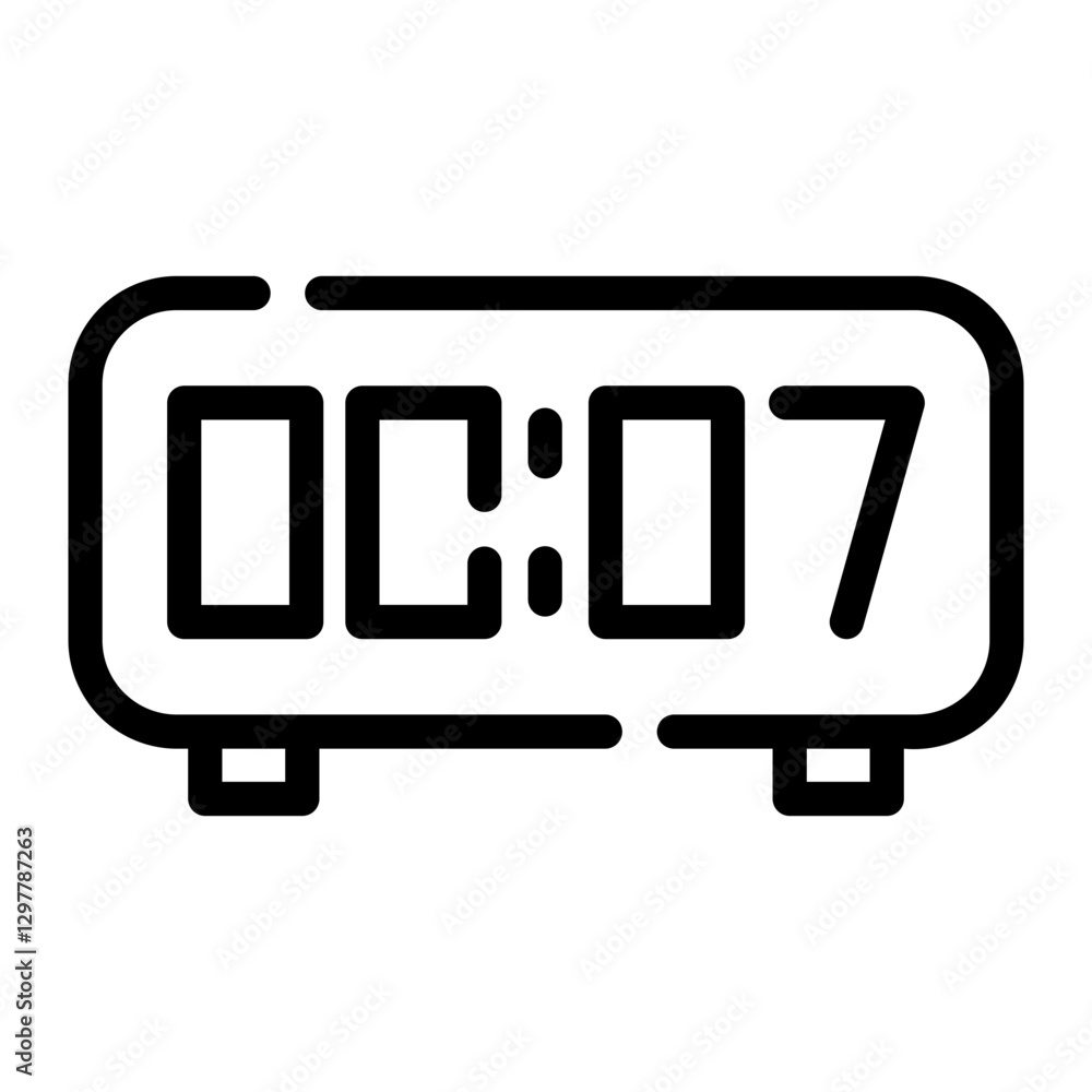 digital clock digital clock