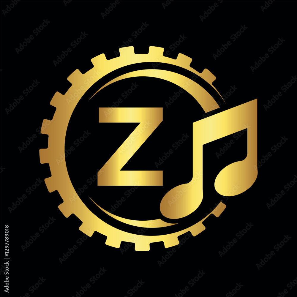 Industrial Logo combine with letter Z vector template Industrial Logo combine with letter Z vector template