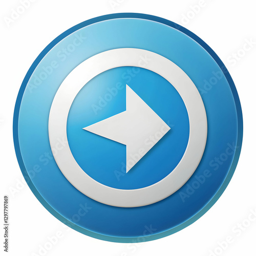 Free Download circle arrow icon on white background - GFXLoad