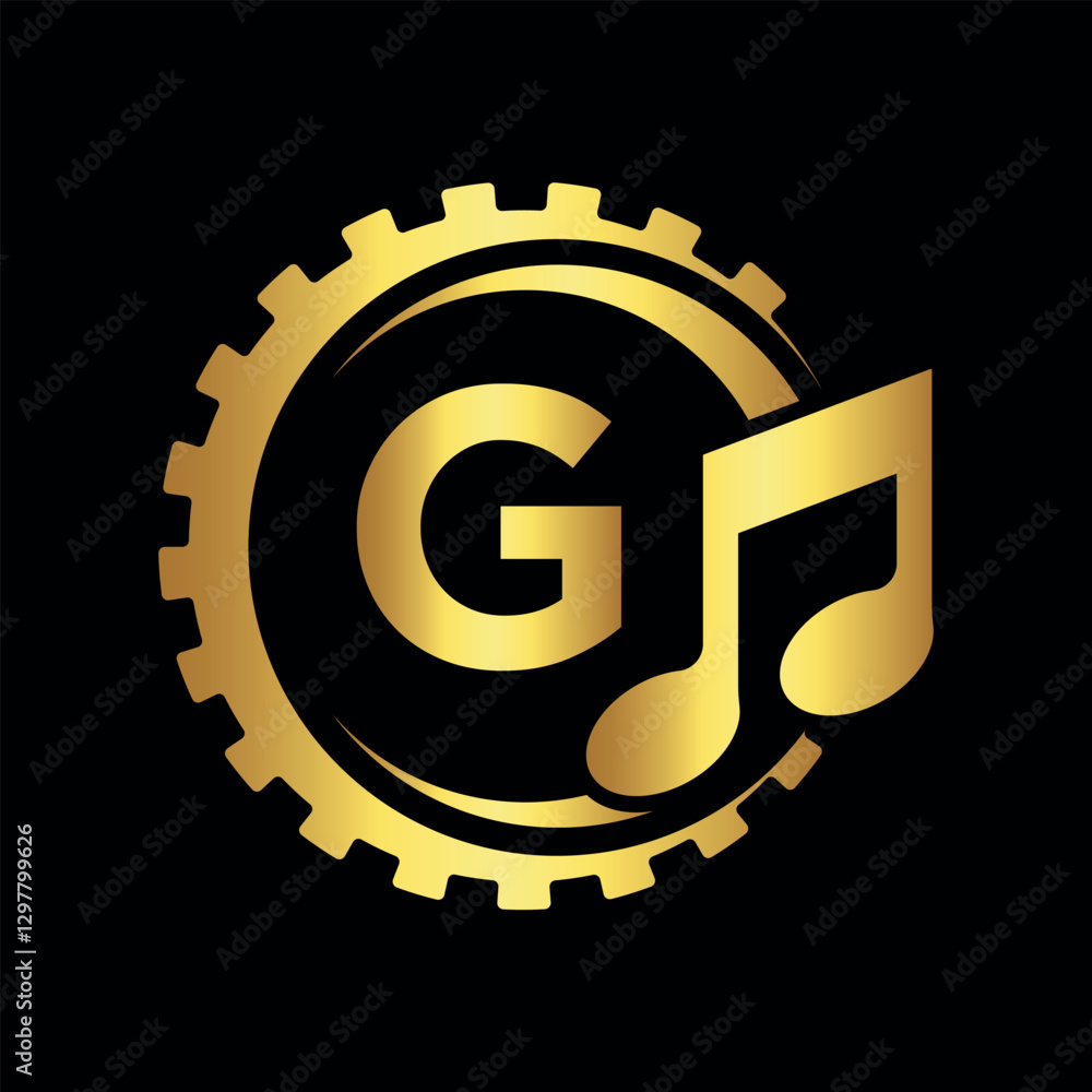 Industrial Logo combine with letter G vector template Industrial Logo combine with letter G vector template