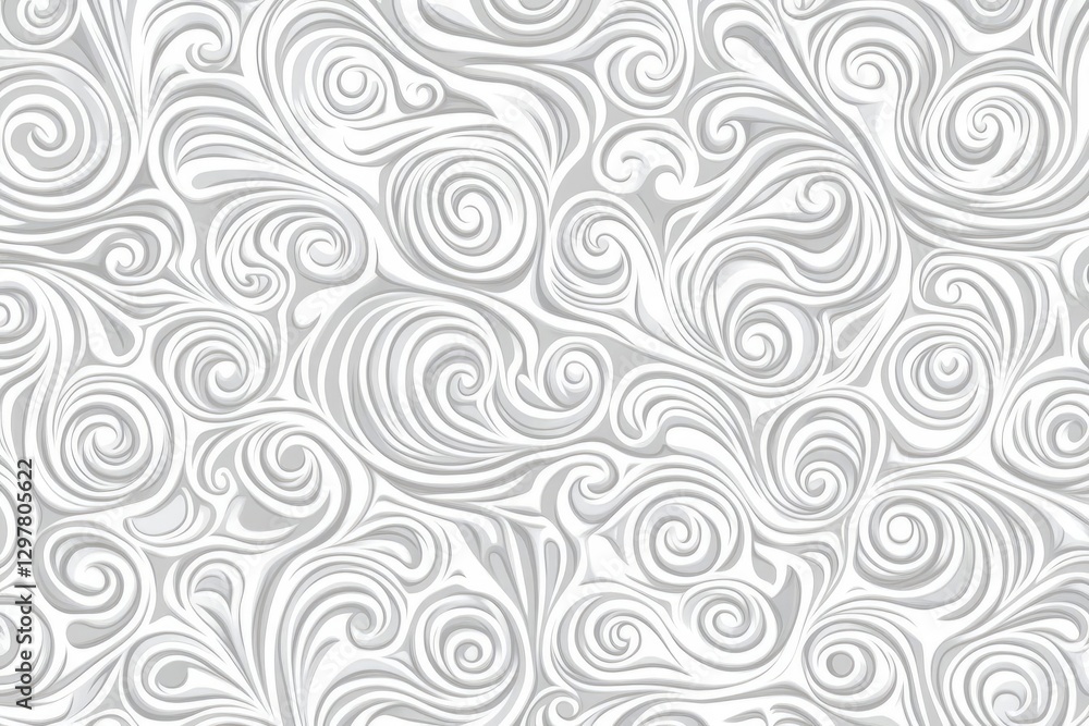 Floral Elegance: 3D Paper Flowers in Seamless Harmony Floral Elegance: 3D Paper Flowers in Seamless Harmony