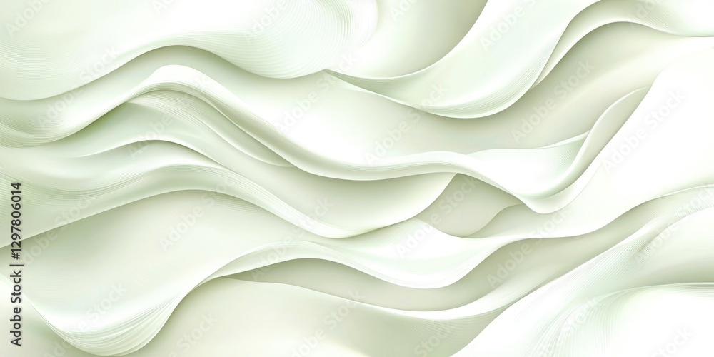 Obraz premium White background with a white line