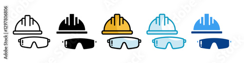 Personal Protective Equipment  Icon Set Multiple Style Collection