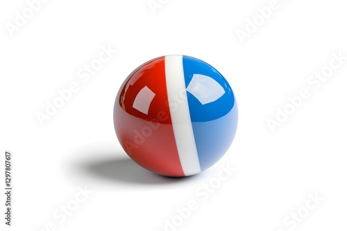Free Download Pool or snooker ball isolated on white background. - GFXLoad