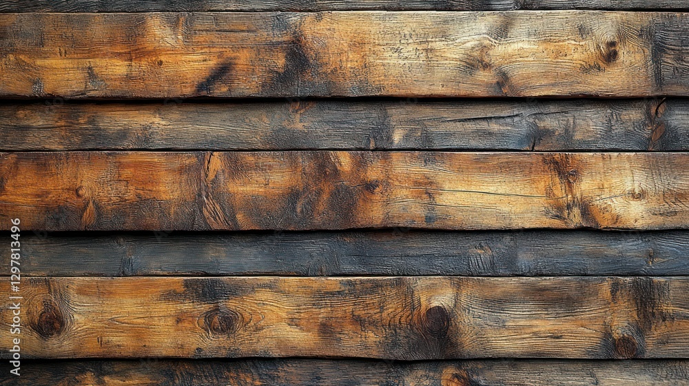 Rustic Bright Beech Wood Texture Background for Table or Floor - Seamless Panorama Banner Pattern with Old Brown Wooden Wall Elements Rustic Bright Beech Wood Texture Background for Table or Floor - Seamless Panorama Banner Pattern with Old Brown Wooden Wall Elements