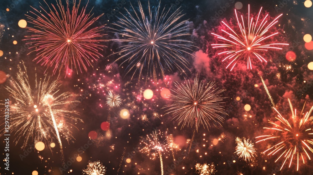 Enchanting fireworks burst through the evening canvas, creating a magical holiday backdrop. This transparent PNG captures the festive ambiance, perfect for adorning invitations, posters, and cards. Enchanting fireworks burst through the evening canvas, creating a magical holiday backdrop. This transparent PNG captures the festive ambiance, perfect for adorning invitations, posters, and cards.