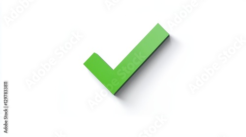 Free Download Green checkmark on white background. Symbol for correctness and approval. - GFXLoad