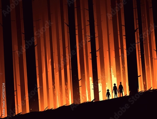Burning Forest Family