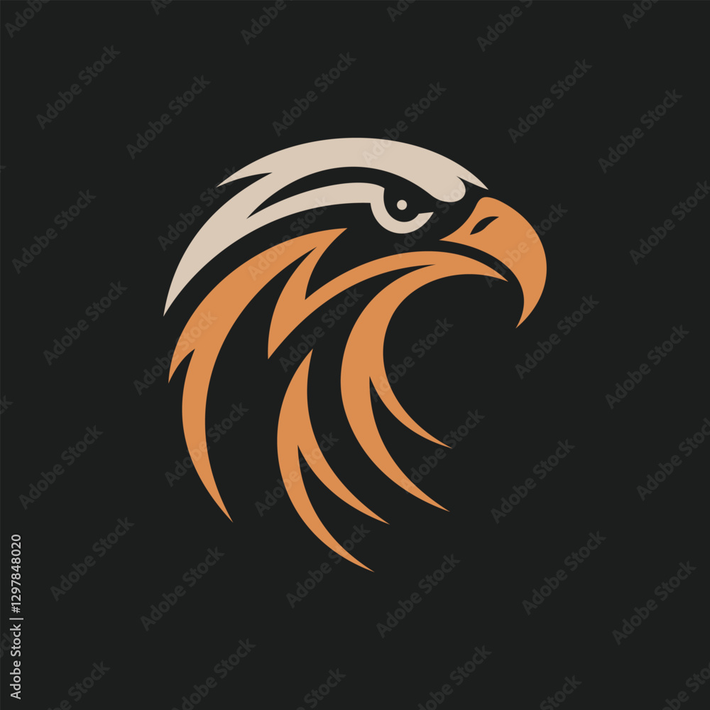 Obraz premium Eagle Head Logo, eagle logo and head logo